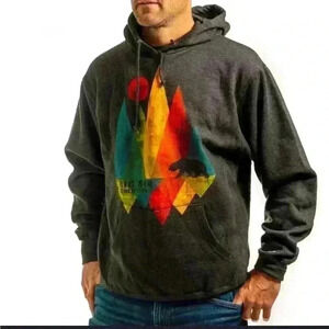 Blue brand Colorado Rocky Mountain light weight sweatshirt Small